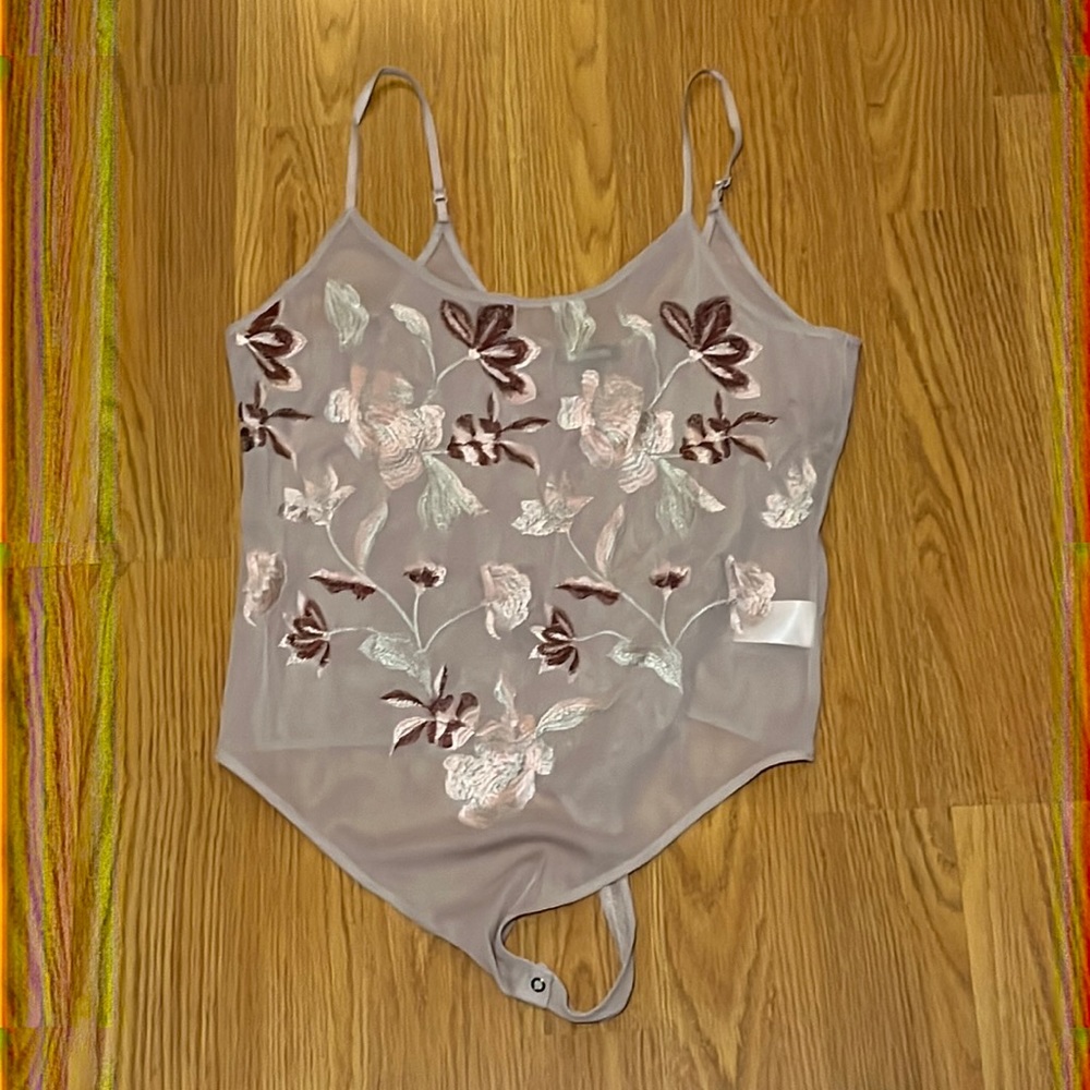 Express Floral Bodysuit